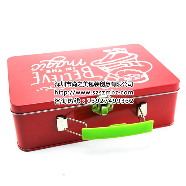 带锁收纳铁盒