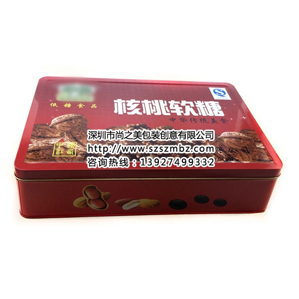 核桃软糖铁盒
